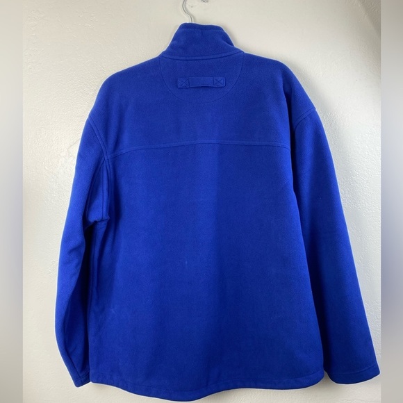 Duluth Trading Fleece Full Zip Blue Gorpcore Outdoor Jacket Men’s Large - Picture 2 of 14